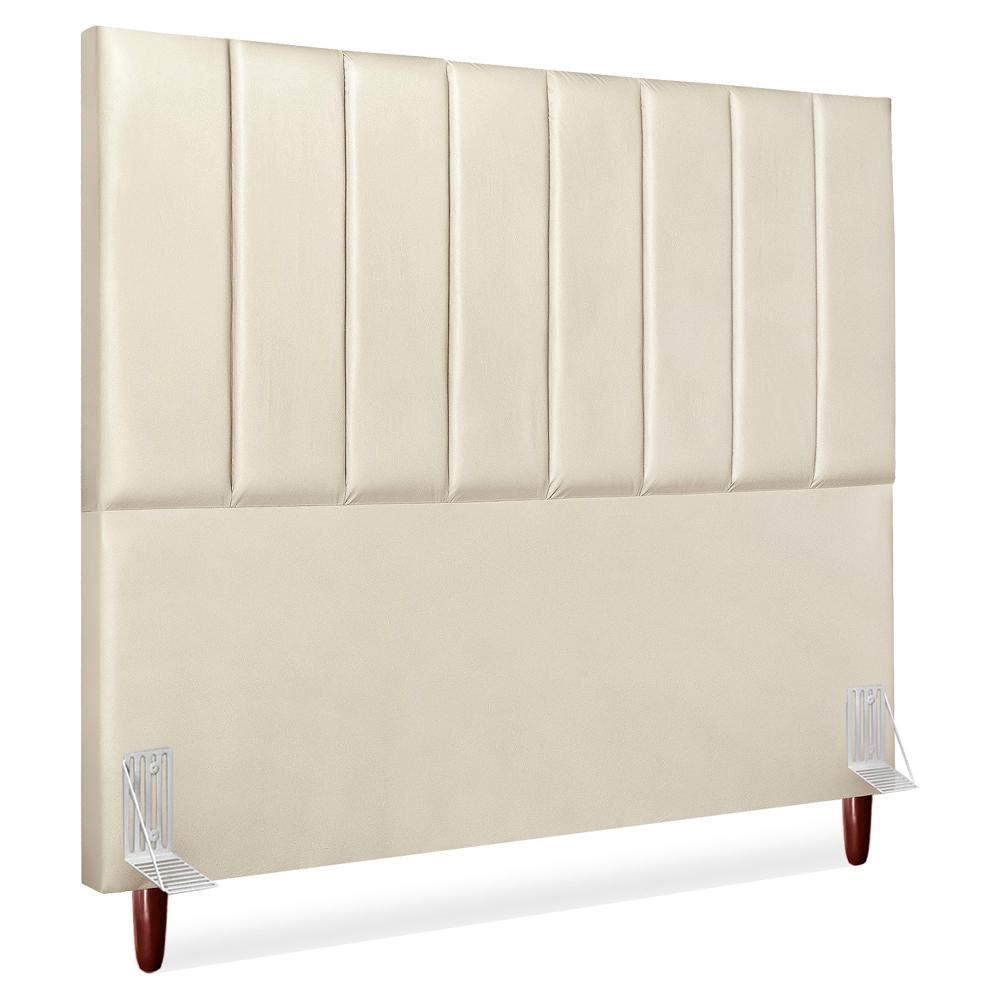 Cabeceira Queen 160 Cm Com Frame Carla Corino Bege Artte