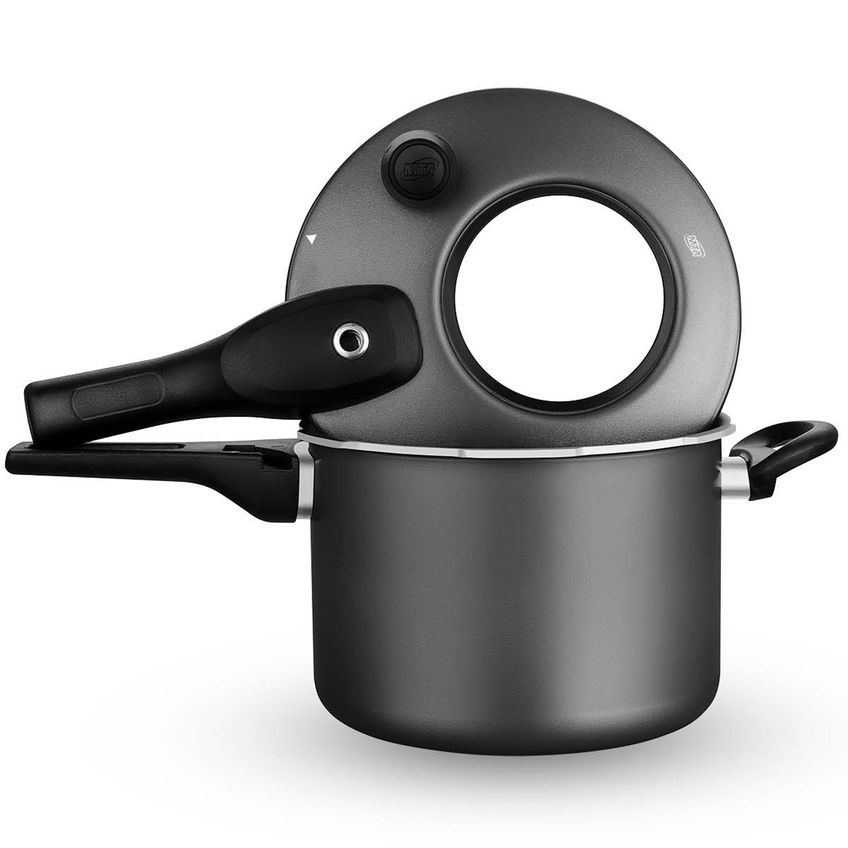Panela De Pressão Mta Visor Superior 4,5l – Grafite - imagem 3