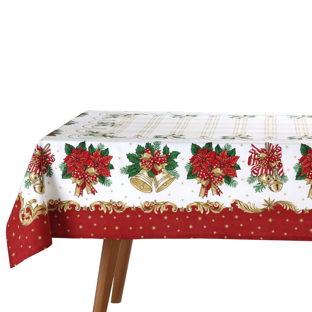 Toalha De Mesa Retangular Döhler Natal 160x250cm