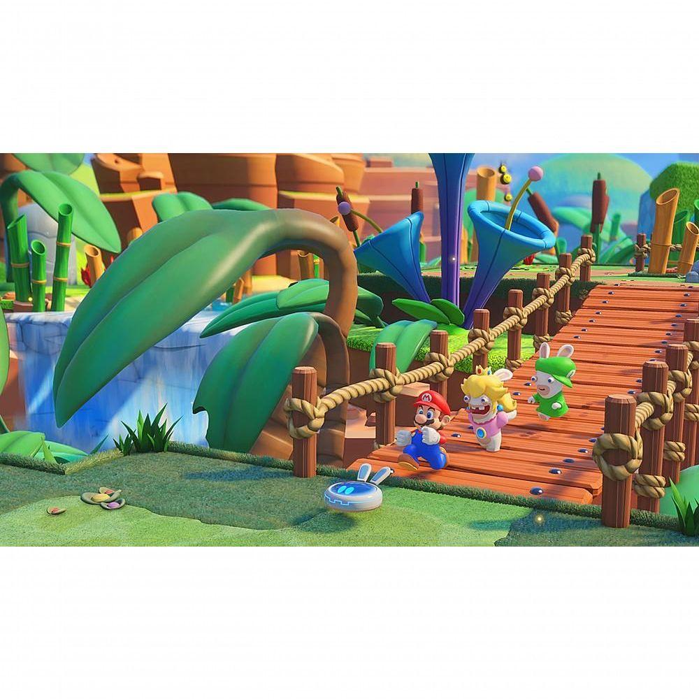 Jogo Mario+rabbids Kingdom Battle (code Box) - Switch, (oled Model ...