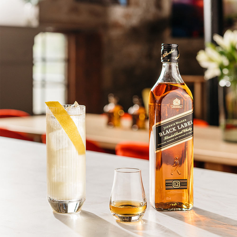Combo Whisky Johnnie Walker Black Label 1l - 6 Unidades Johnnie