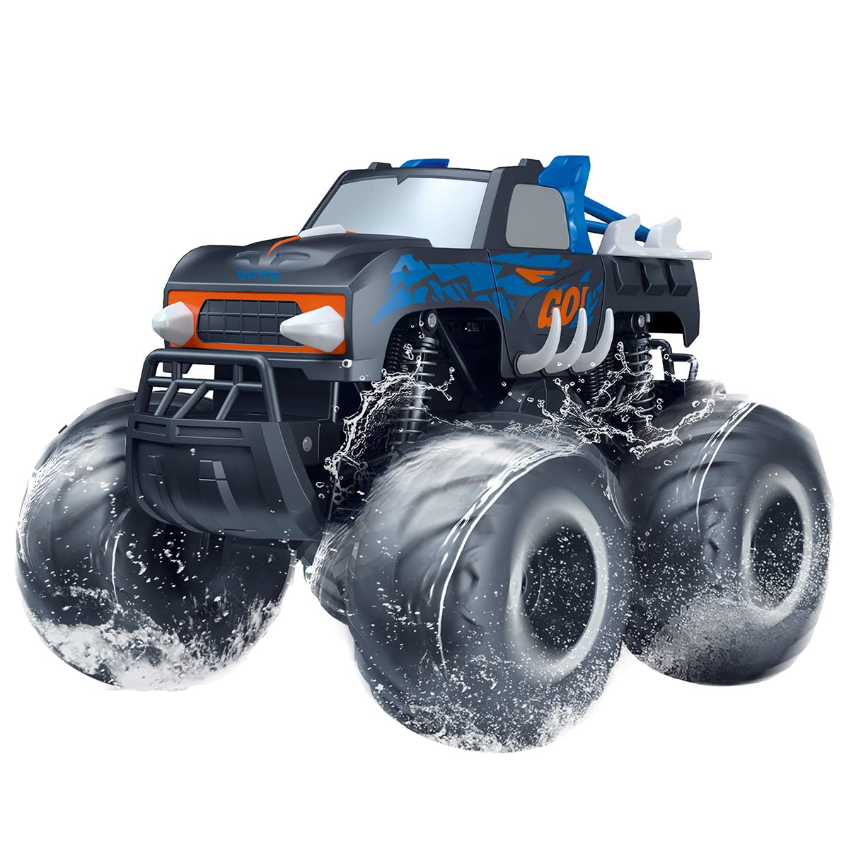 Rc Car Threeking Pick-up Em Escala 1:16 4wd Off-road À Prova D'água