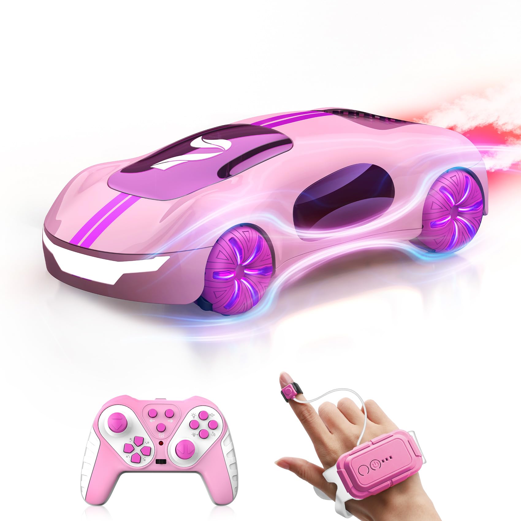 Carro De Controle Remoto Aeroquest Gesture Sensing Drift Stunt Toy
