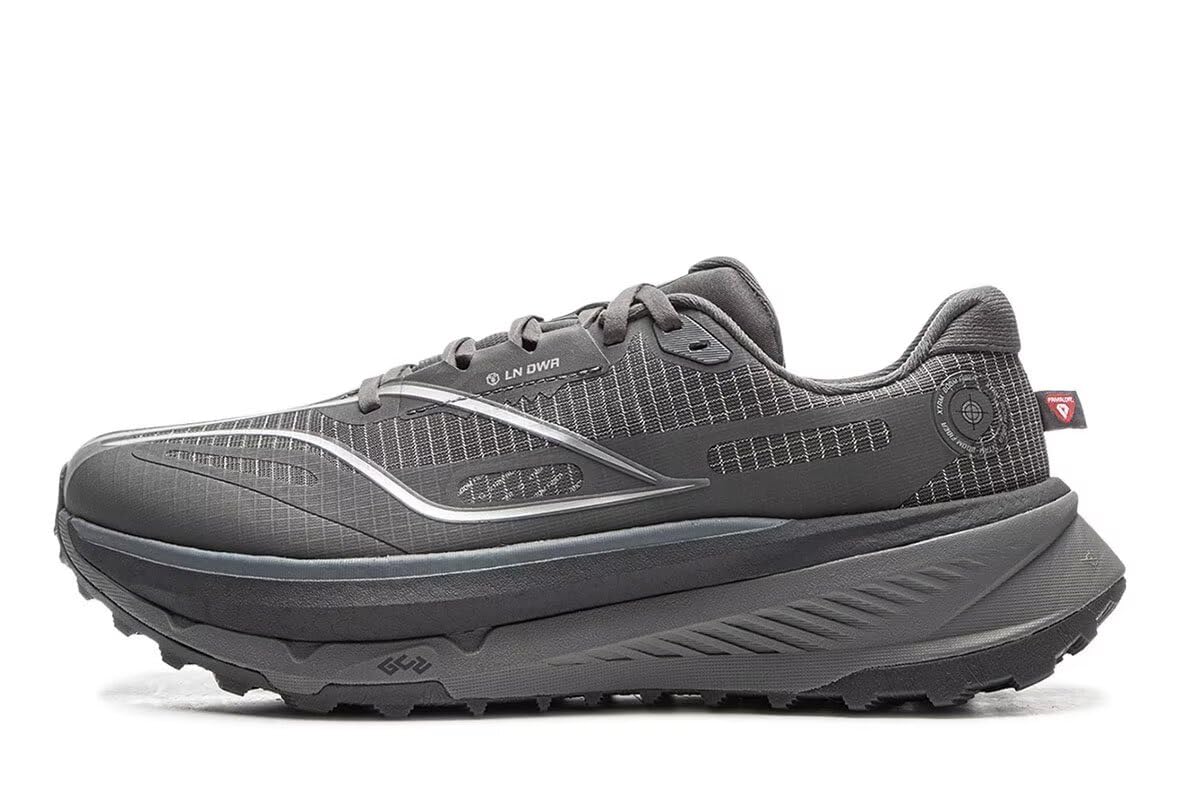 Zapatillas De Trail Running Para Hombre Li-ning Di Lu 2 Boom Fiber Gris Talla 10.5 Us