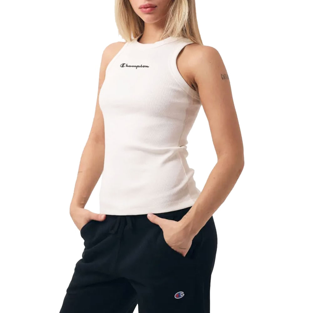 Regata Feminina Champion Mini Script Relevo