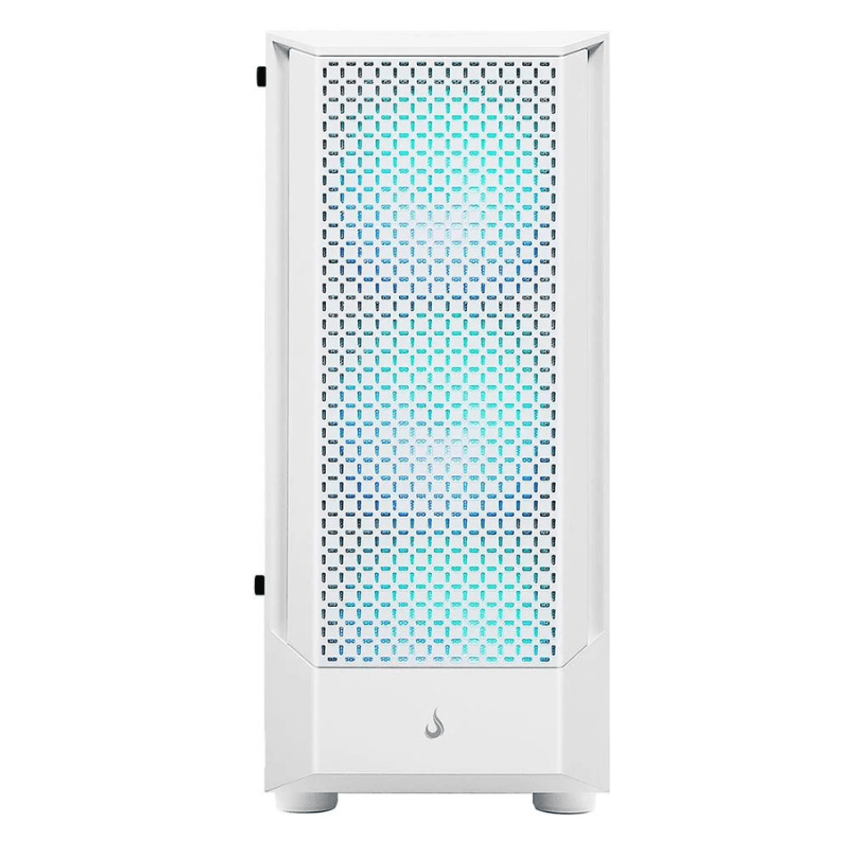 Gabinete Gamer Rise Mode Wave 3 Fans S/fonte Argb Midtower Vidro Temperado Branco - Rm-wa-bw-argb - imagem 4