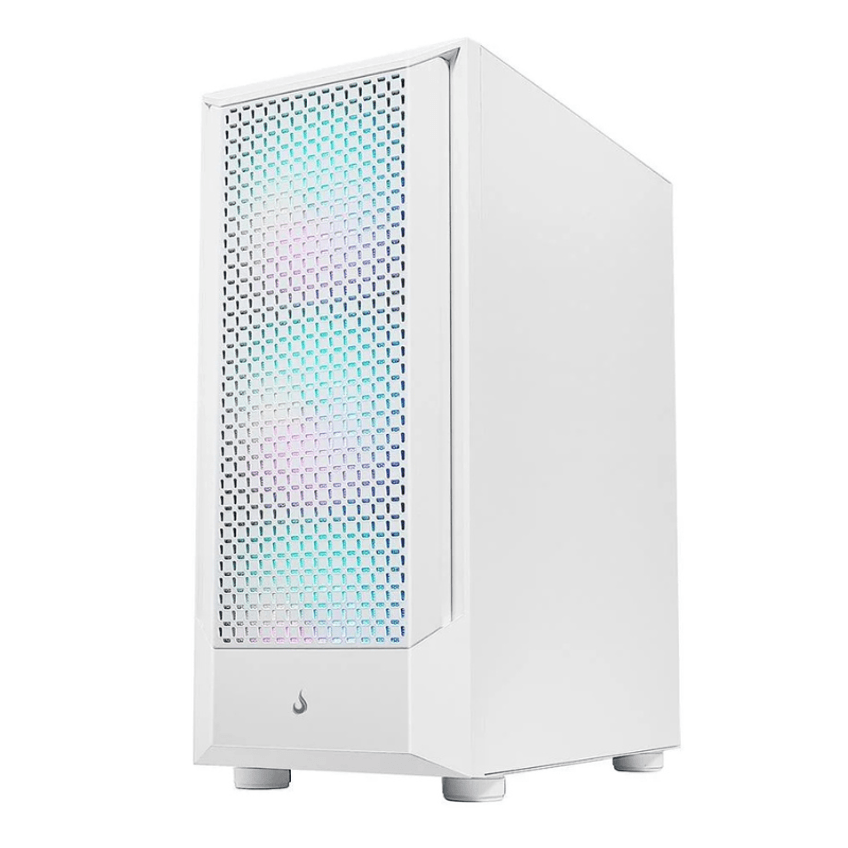 Gabinete Gamer Rise Mode Wave 3 Fans S/fonte Argb Midtower Vidro Temperado Branco - Rm-wa-bw-argb - imagem 5