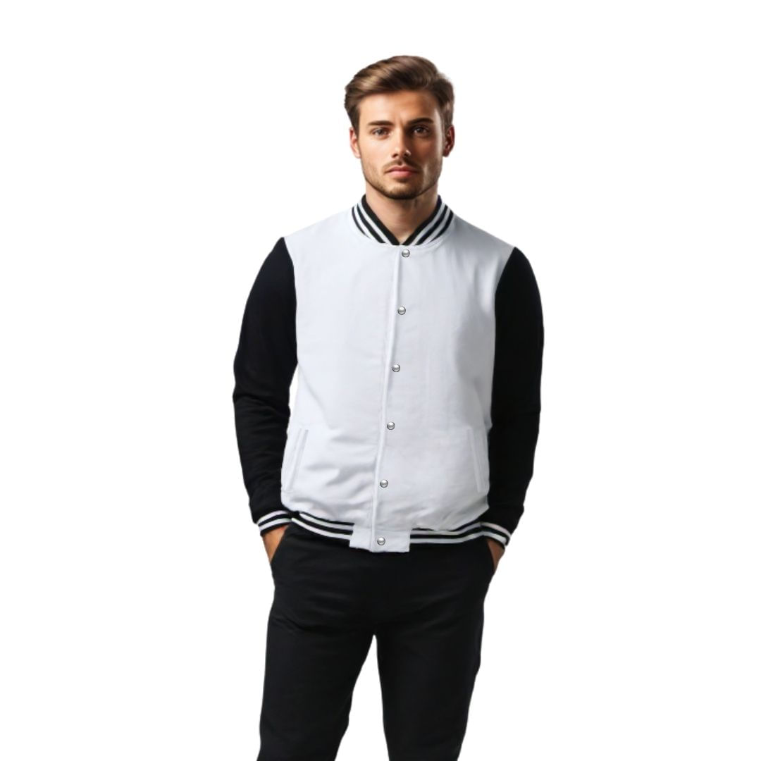 Jaqueta Moletom Masculina Lisa Com Bolsos