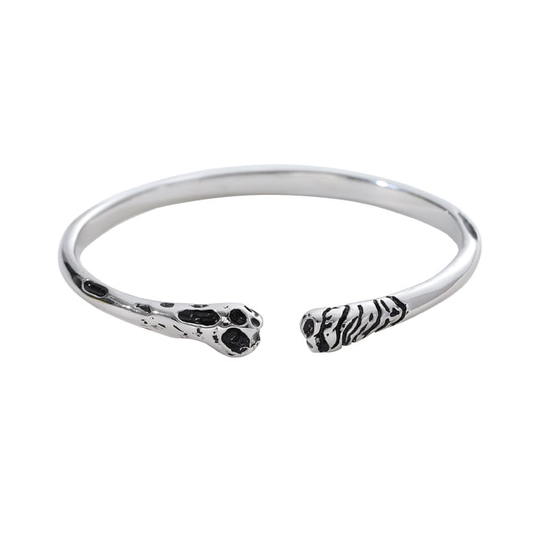Pulseira Southwind-ins Rib Bone Open Cuff Cuproníquel Prata