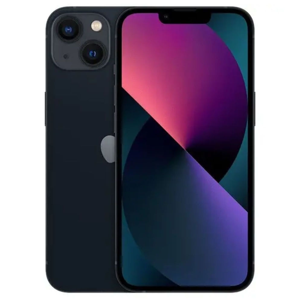 Usado: Iphone 13 256 Gb Preto - Bom