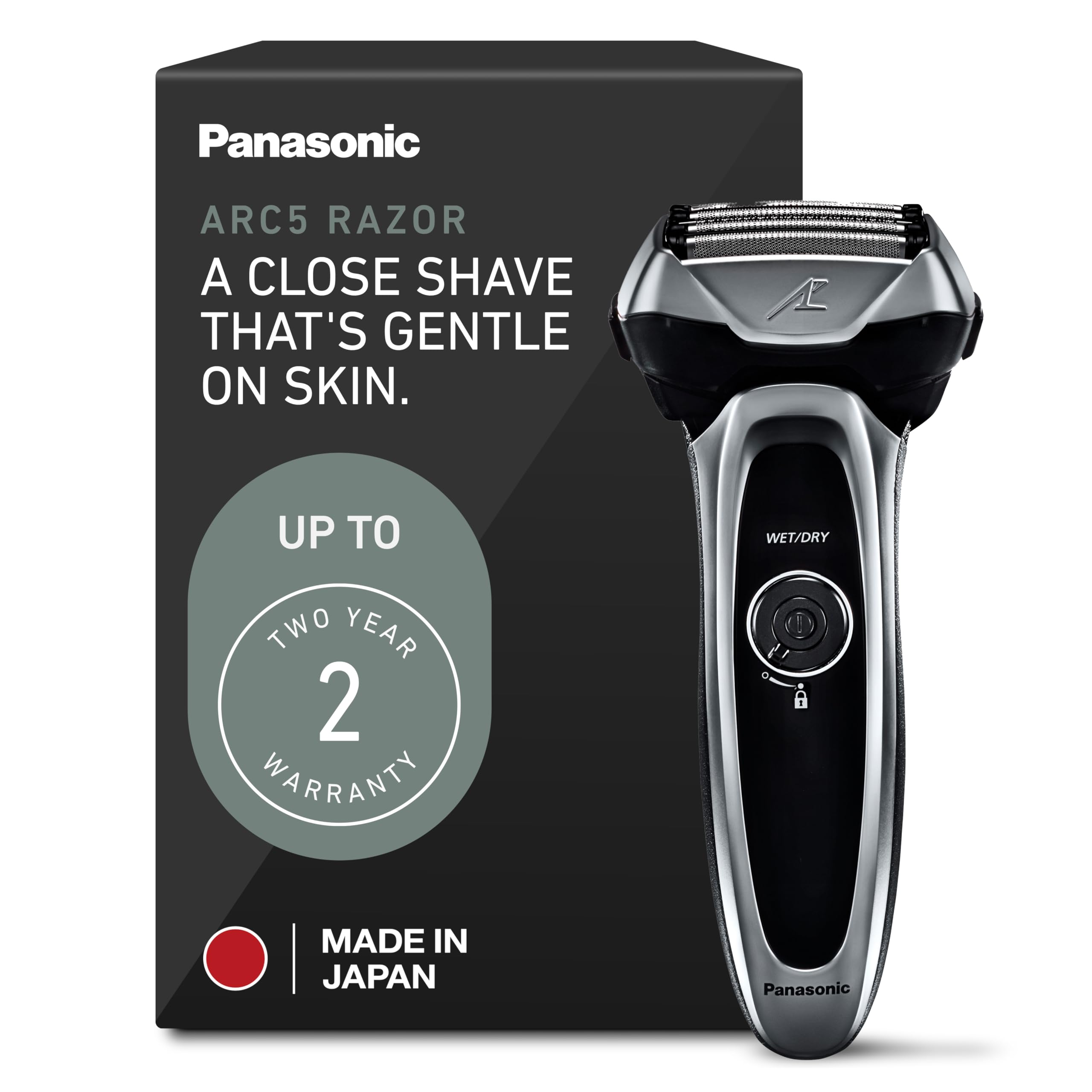 Panasonic メンズ シェーバー ES-LV65-S Arc5 Afeitadora Eléctrica Panasonic Arc5 Es-lv65-s Para Hombre Plata
