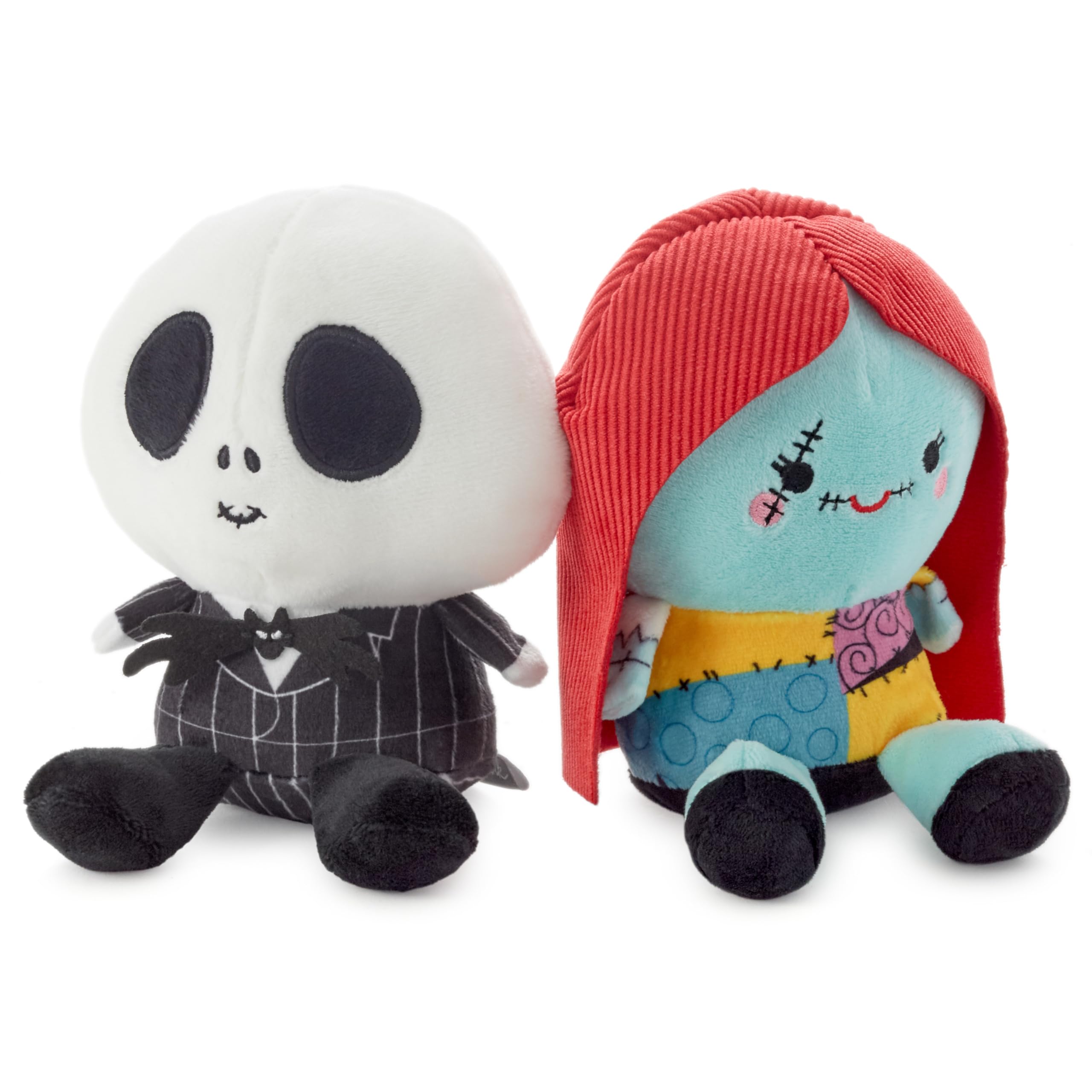 Pelúcia Hallmark Disney Nightmare Before Christmas Jack &amp; Sally De 13 Cm