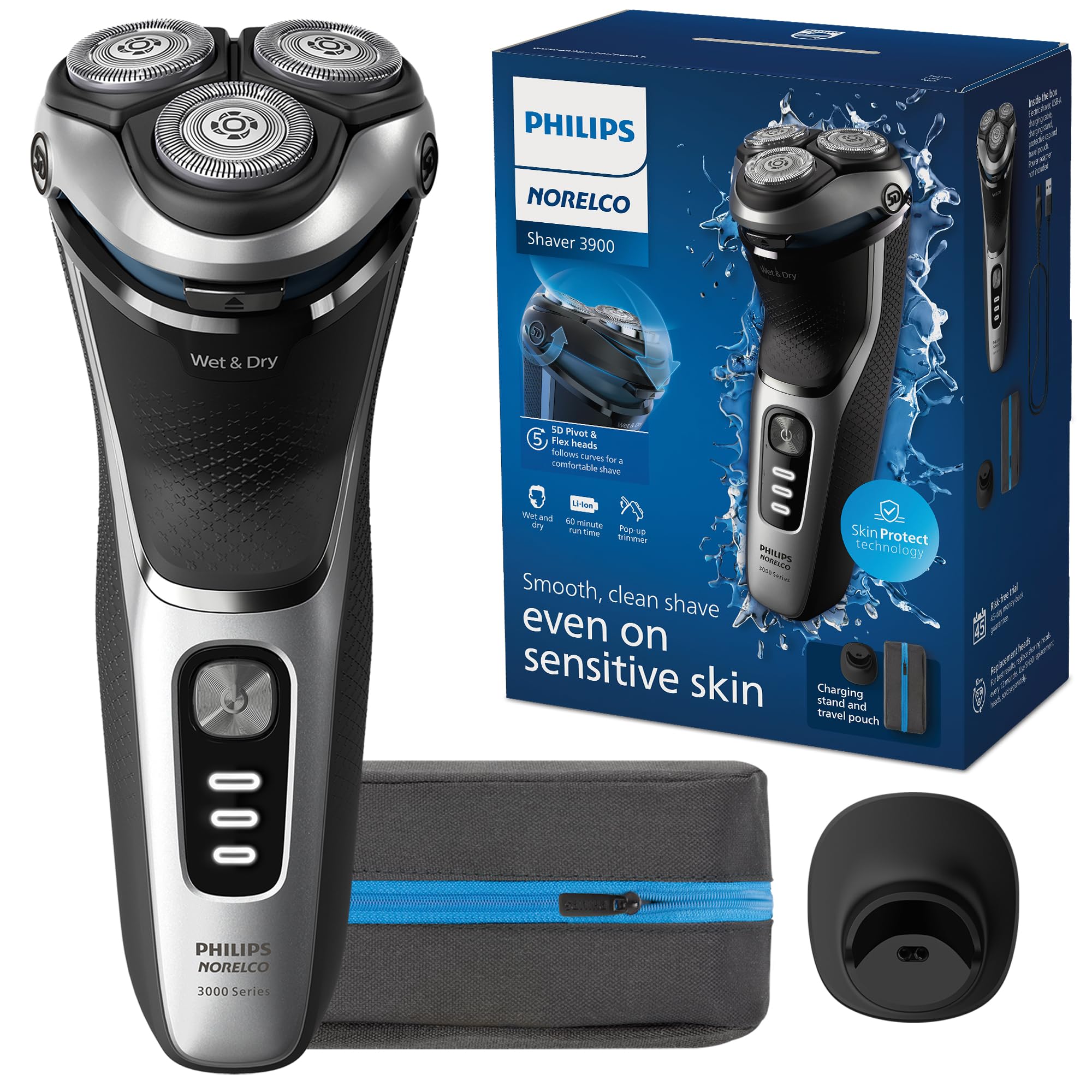 Barbeador Elétrico Philips Norelco Shaver 3900 Series S3341/92
