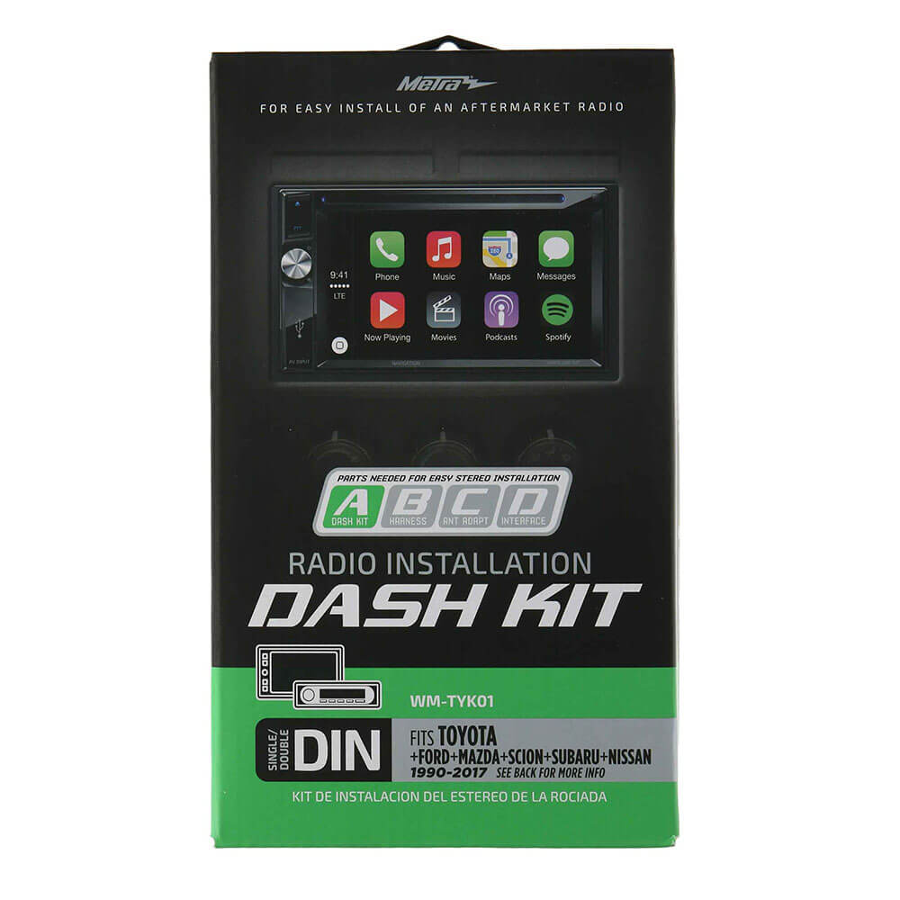 Kit De Instalação De Rádio Metra Toyota