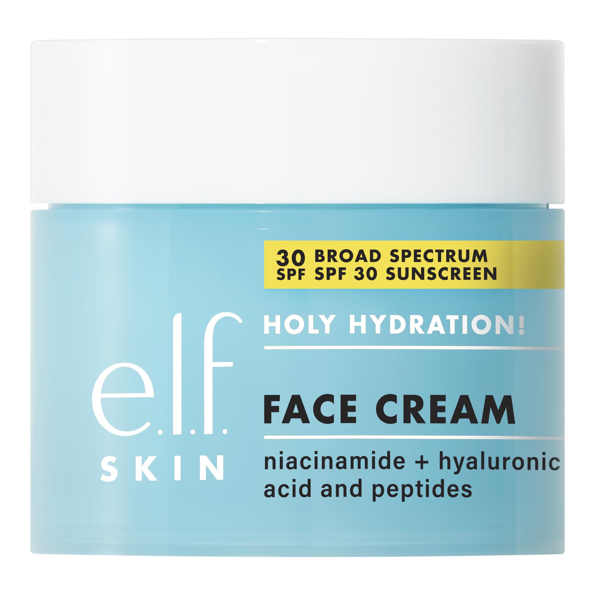 Creme Facial E.l.f. Holy Hydration! Fps 30 De Amplo Espectro 50ml