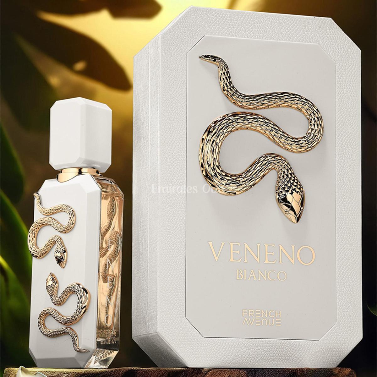 Veneno Bianco French Avenue Edp 100ml Unissex Perfume Árabe