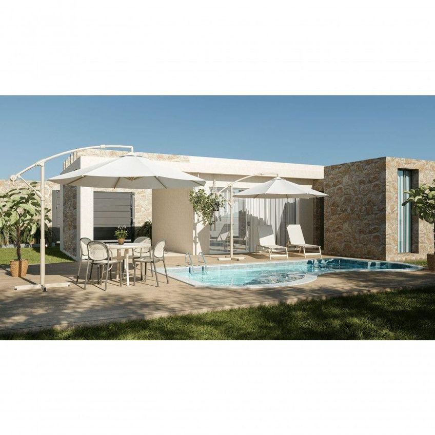 Ombrelone Lateral 3m Tahiti Fendi Com Manivela Fratini Sem Base - imagem 4