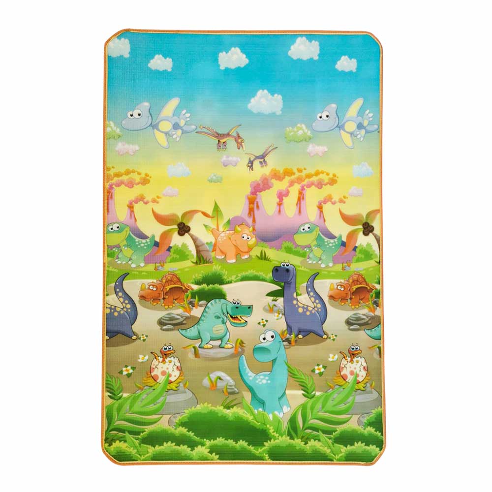 Tapete Para Atividades Bebe Dino 180cm X 120cm Pecci E Pecci