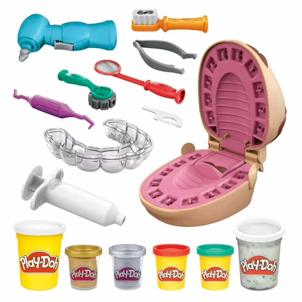 Massa De Modelar Play Doh Brincando De Dentista Hasbro