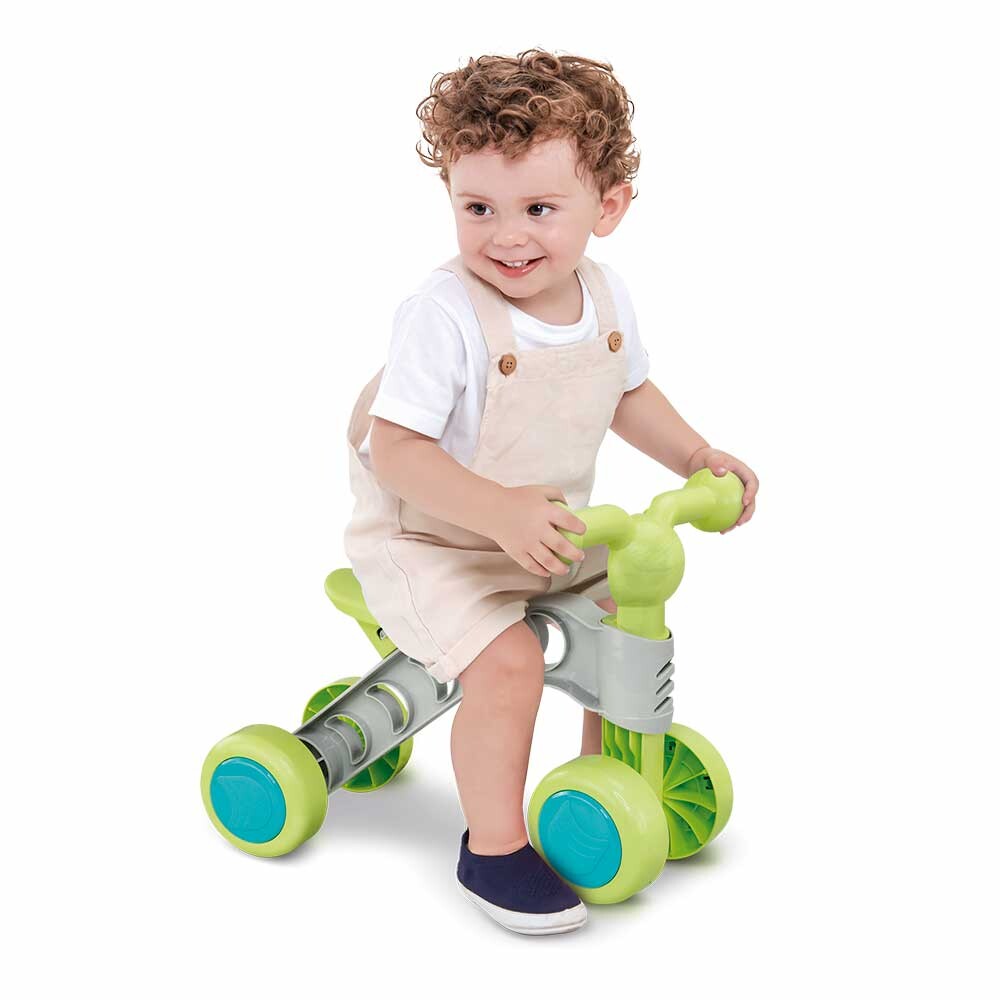 Bicicleta Infantil De Equilibrio Toyciclo Verde Roma