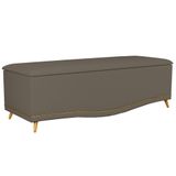 Calçadeira Baú 140cm Imperial J02 Corano Areia - Mpozenato