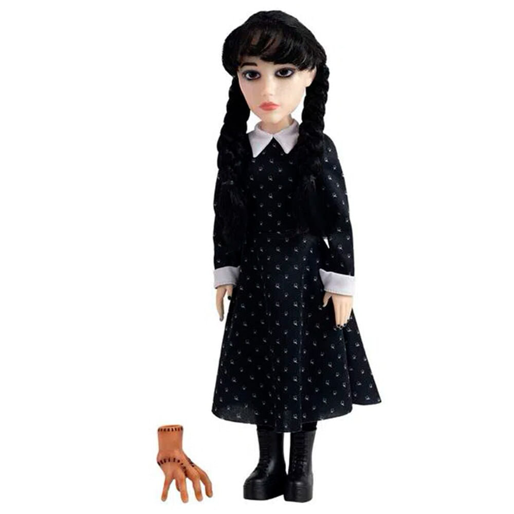 Boneca De Vinil Familia Addams Wandinha E Maozinha Baby Brink