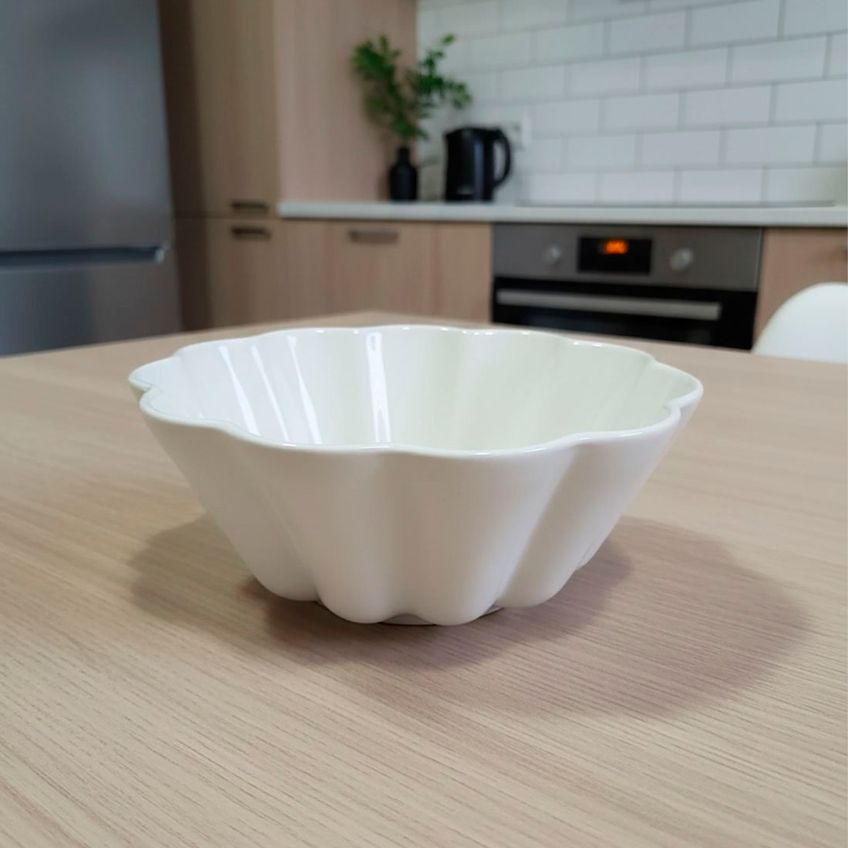 Saladeira Tigela Bowl Fruteira Redondo Em Cerâmica 1l 20cm - imagem 3