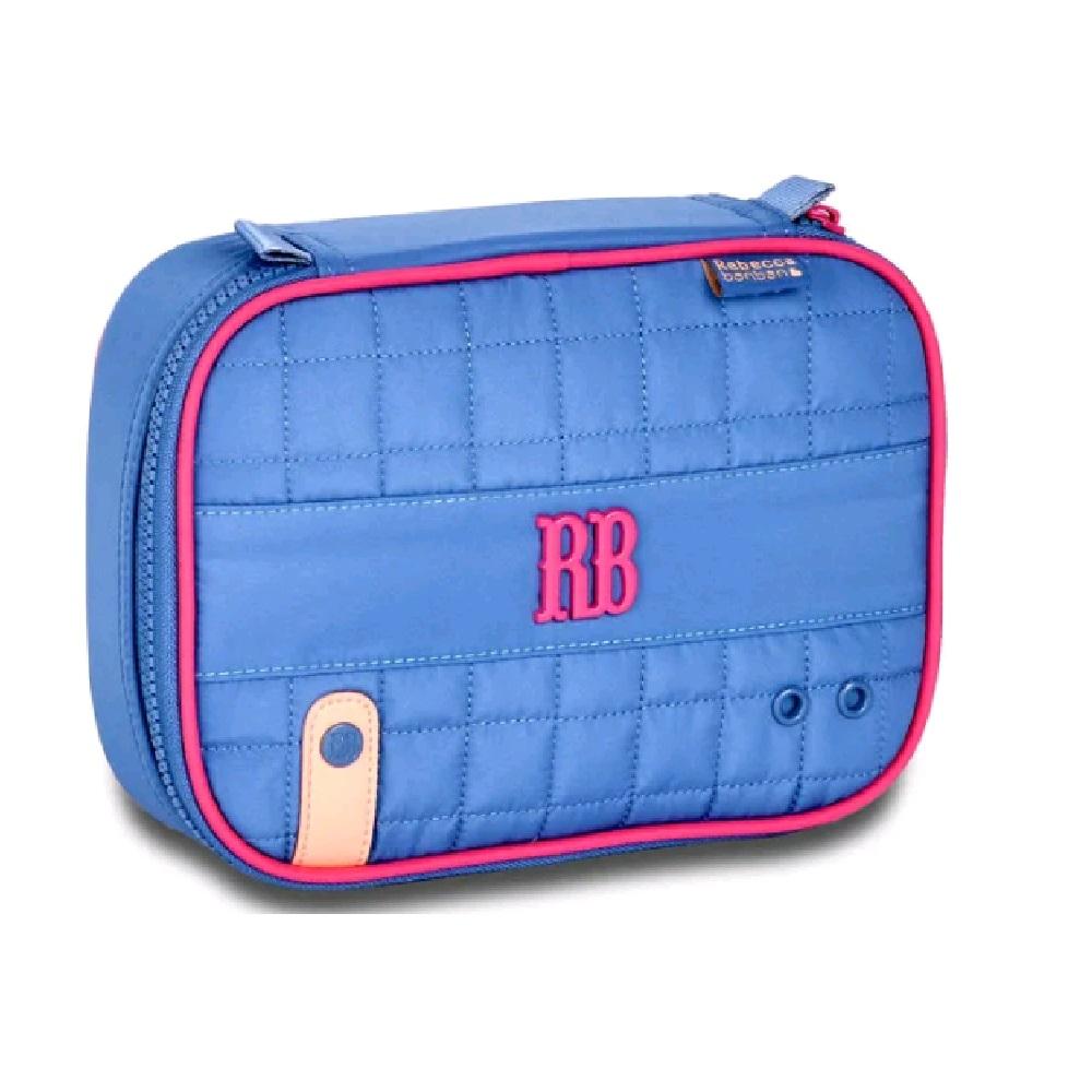 Estojo Rebecca Bonbon Simples Ref Rb26240 Azul Claro
