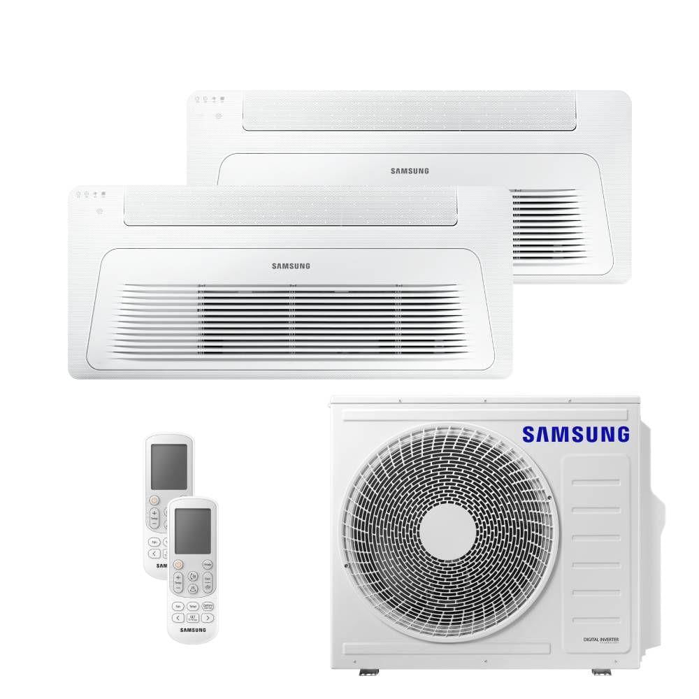 Ar Condicionado Multisplit Bi 30000 Btu(12000+18000) Quente/frio - Inverter - Samsung - 220v - Aj052dn1dkh Aj035dn1dkh/ Aj068axj3kh