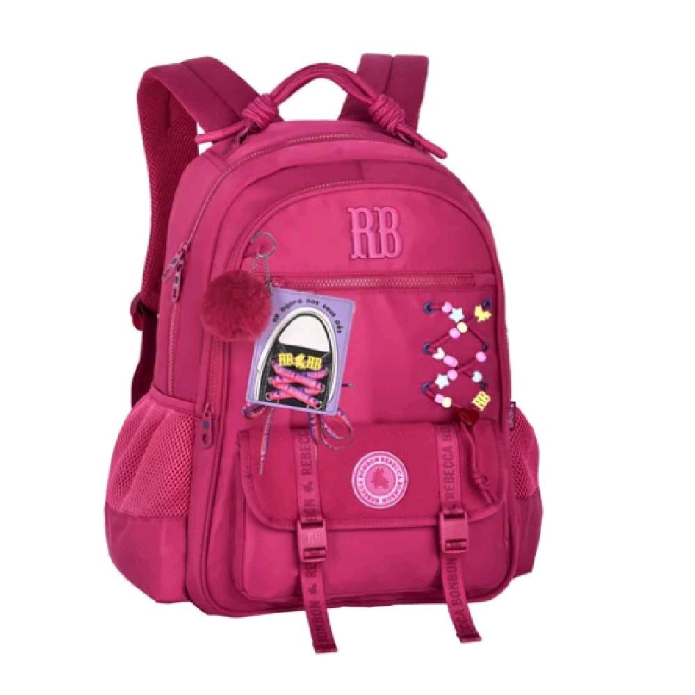 Mochila Rebecca Bonbon De Costas 17,5 Ref Rb27426 Rosa
