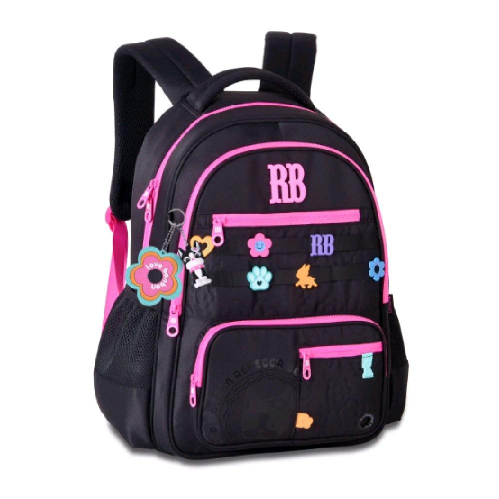 Mochila Rebecca Bonbon De Costas 17,5 Ref Rb26231 Preto