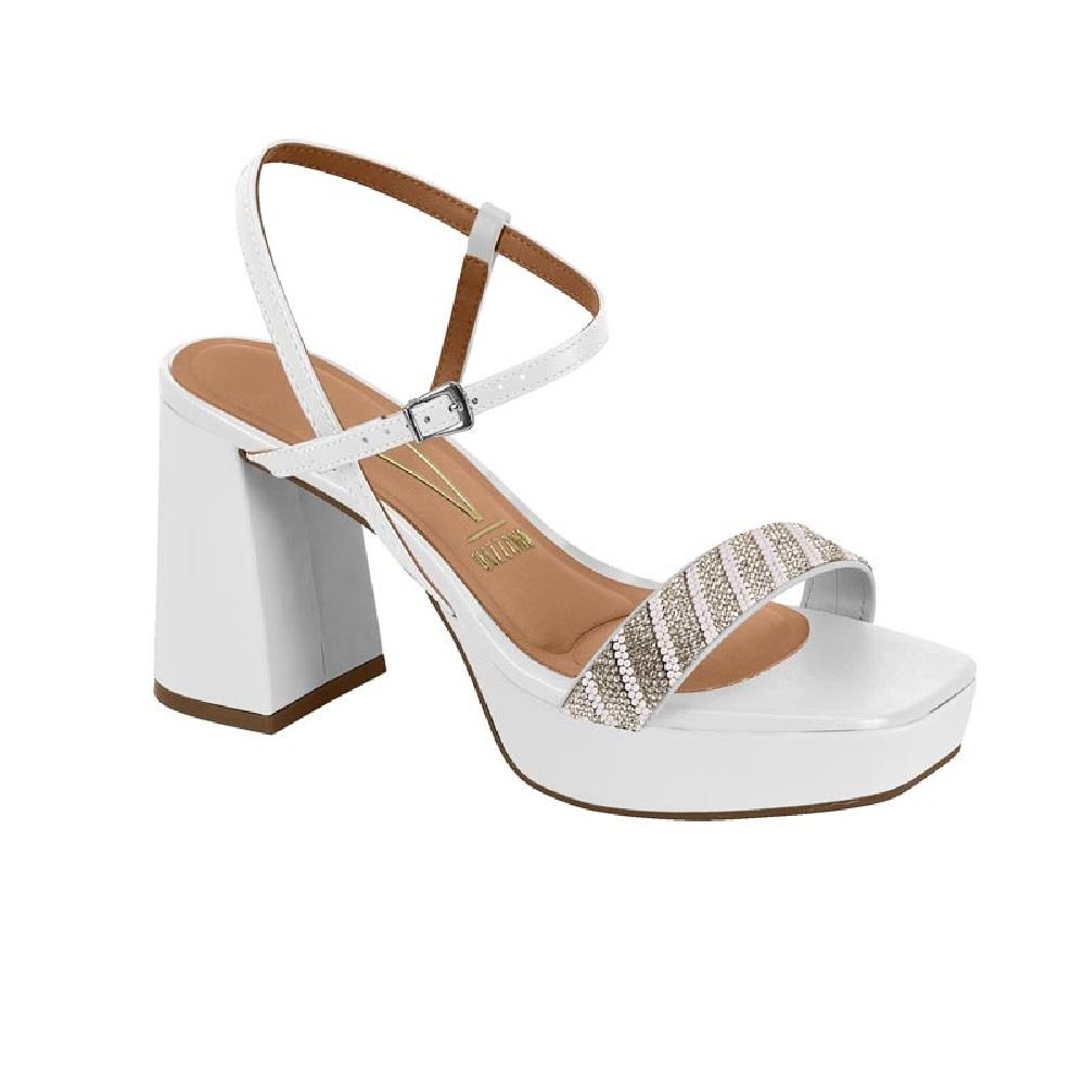 Sandalia Vizzano Salto Bloco Ref 6472.215.30806 Branco 40