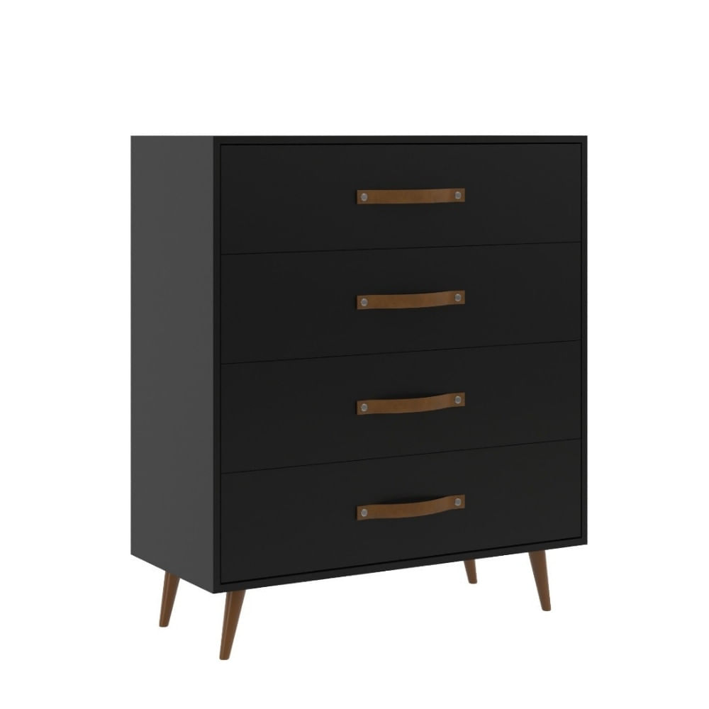 Cômoda 4 Gavetas Com Pés Pádua J Carvalho