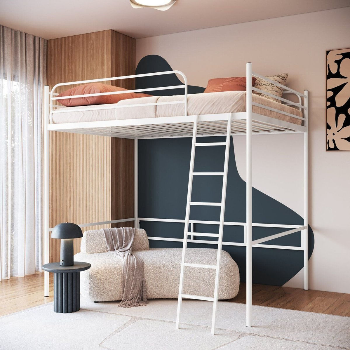 Beliche Suspenso De Ferro Casal Nick Branco