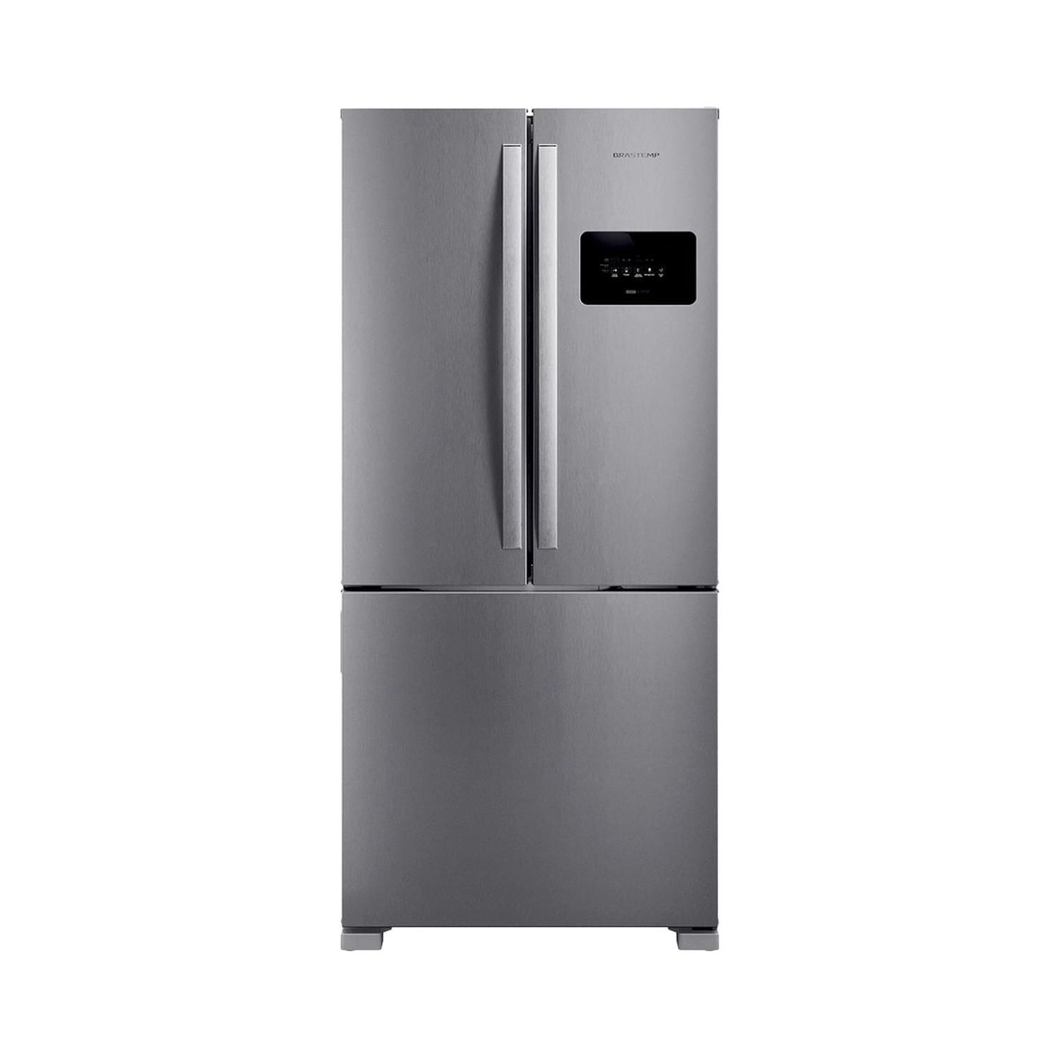 Geladeira French Door 3 Portas Inox Design E Tecnologia Premium Brastemp - Bro85mk 220v