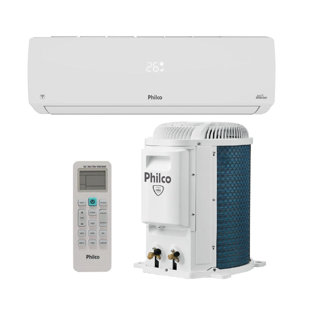 Arcondicionado Philco Split Hw Inverter 18000 Btu/h Frio Pac18000ifm15 Branco 220v