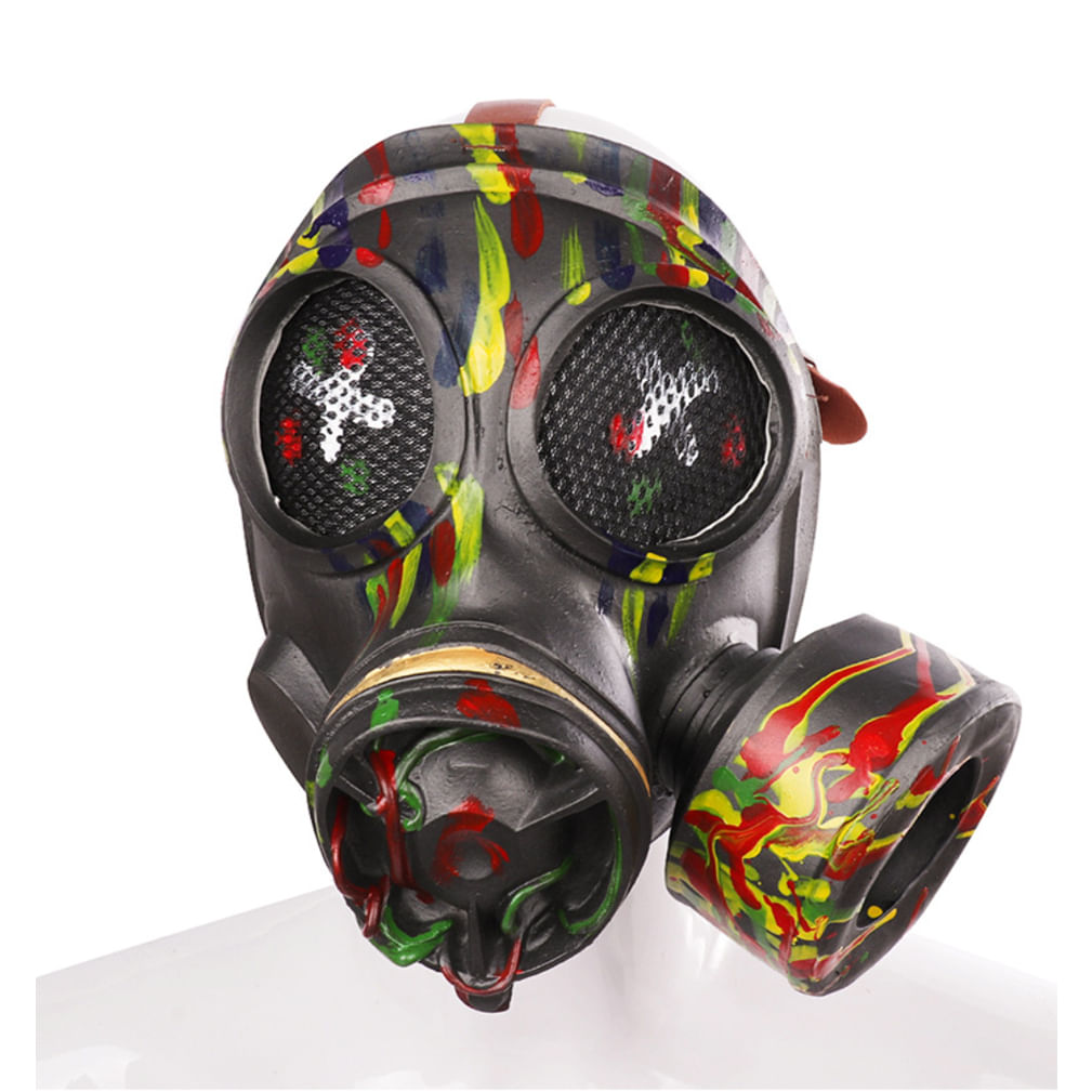 Máscara Steam Punk Ghost Full Face Halloween