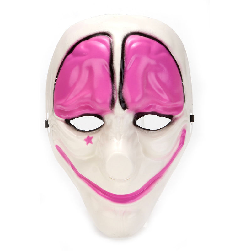 Máscara De Cosplay Paydays Costume Props Party Plastic Overhead