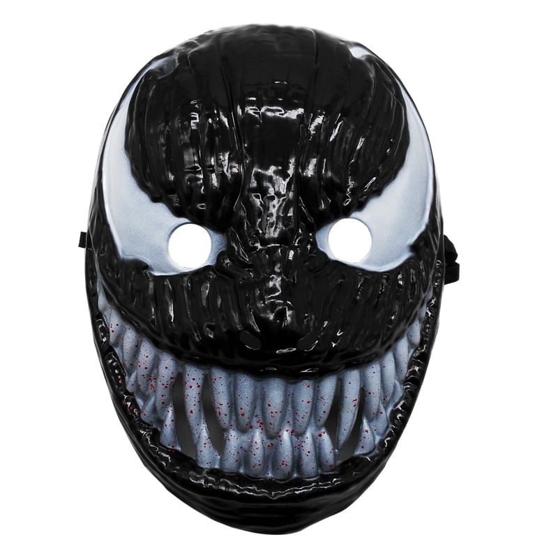Máscara De Cosplay Venoms Halloween, Capa Suspensa De Plástico