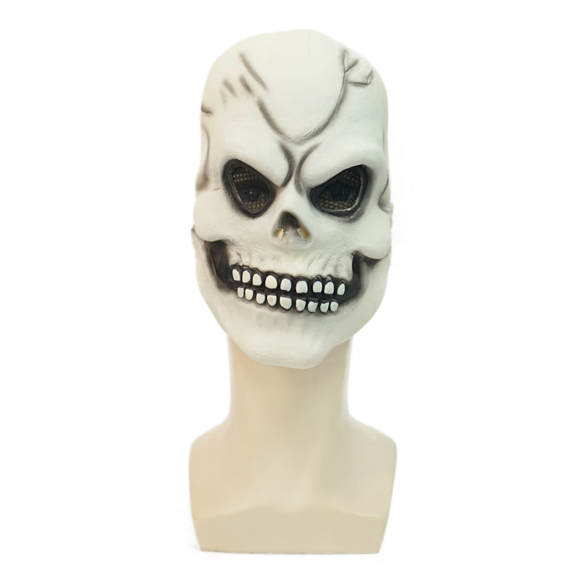 Mask Skeleton Face Full Face Latex Scary Cosplay Costume Party