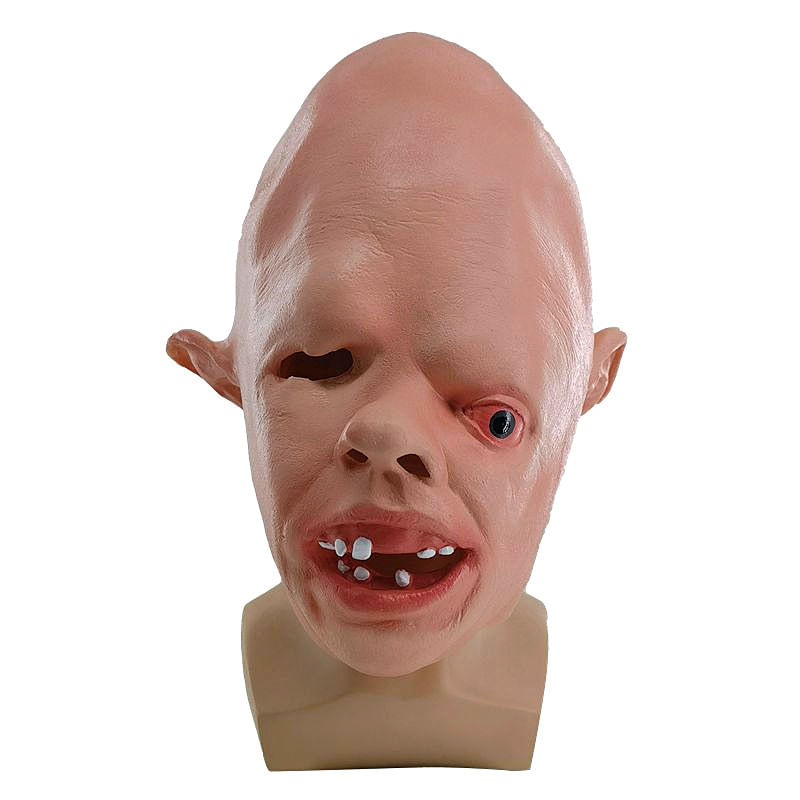 Máscara De Cosplay Cyclopia Man Hood Latex Overhead Party Halloween
