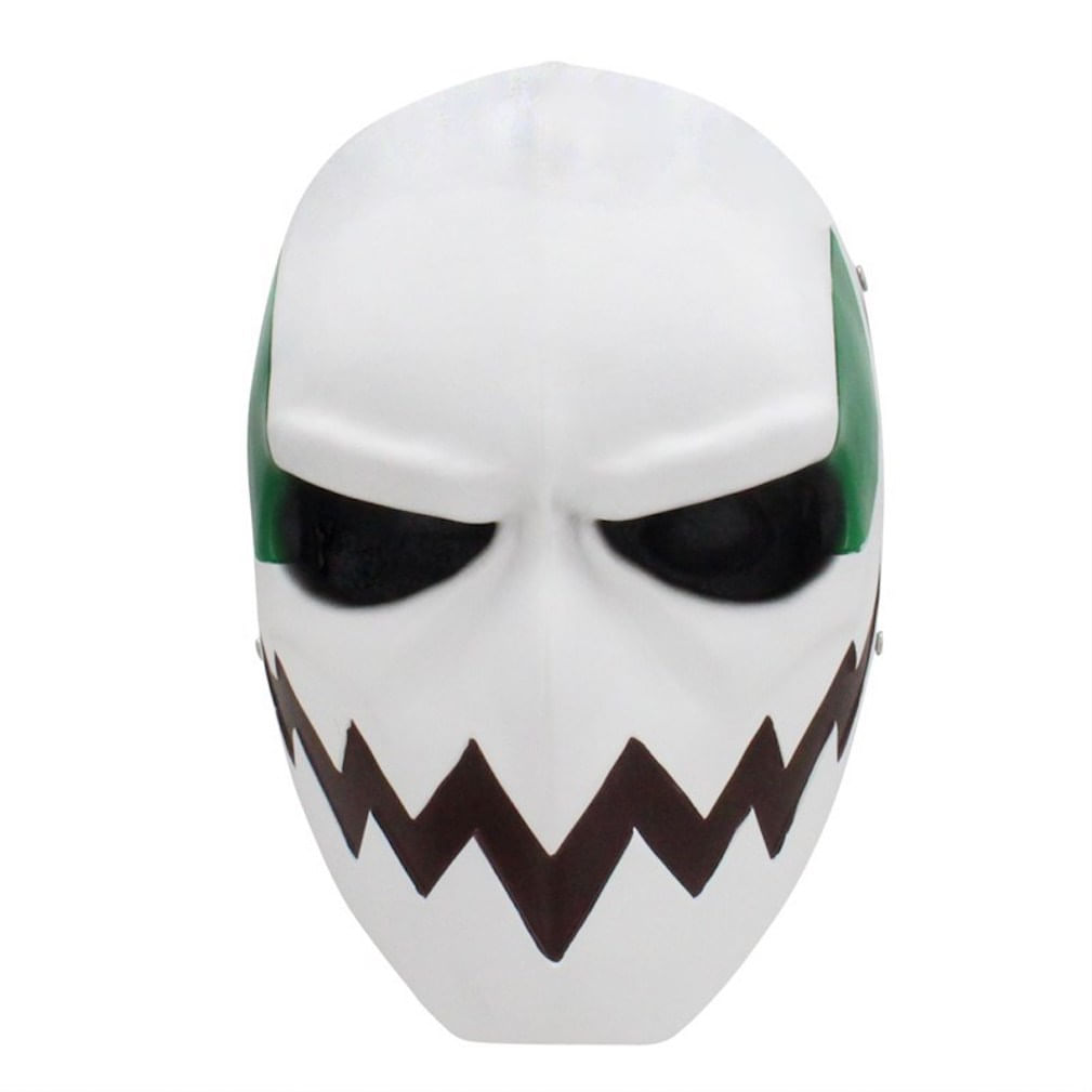 Máscara De Cosplay De Halloween Paydays Creepy Headgear Resin