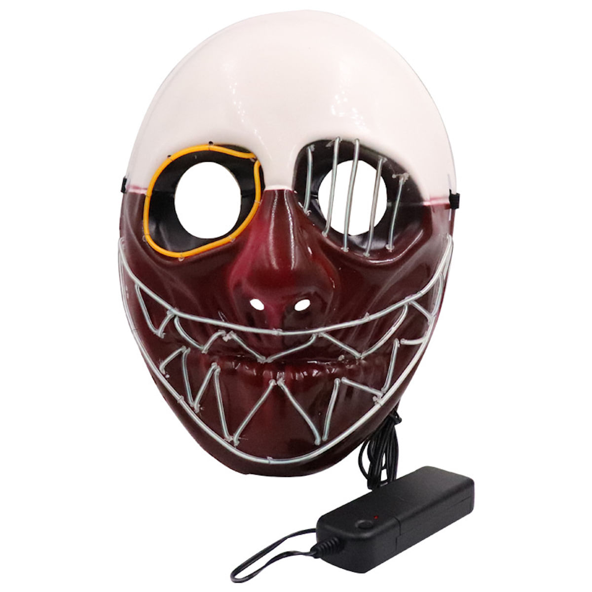 Máscara Led Full Face Paydays 2 Cosplay Costume Props