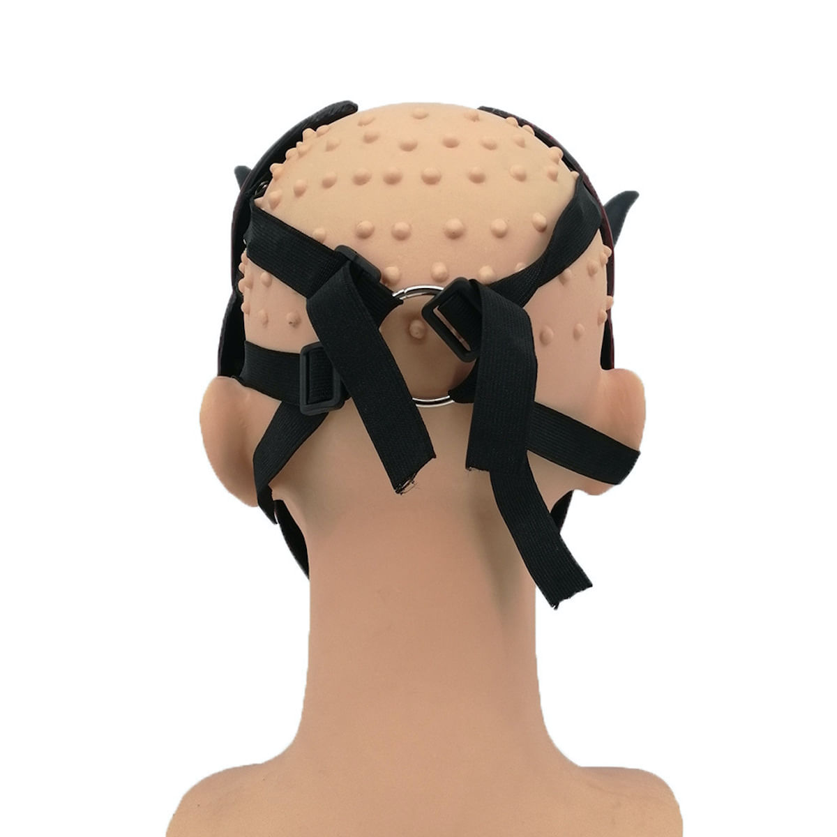 Cosplay Costume Mask Halloween Resin Red Prajna Mask Game Pe