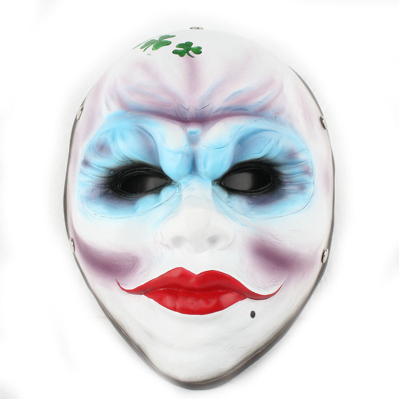 Máscara De Cosplay Paydays2 Female Robber Party Overhead Cover Hall