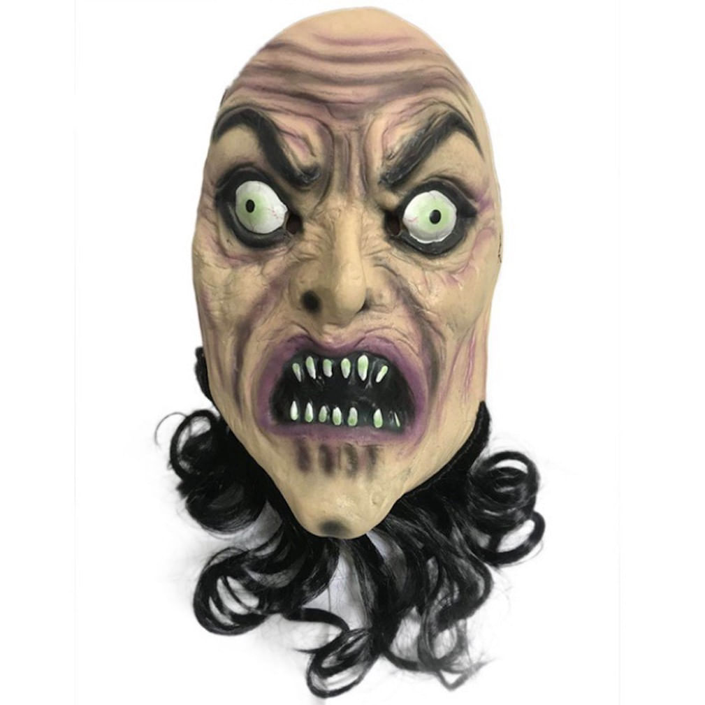 Máscara Walker Latex Horror Face Halloween Cosplay