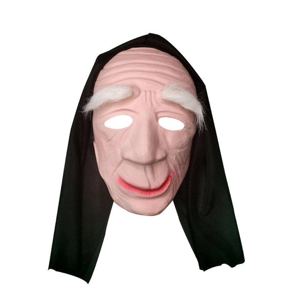 Máscara Witch Woman Pvc Horror Face Halloween Cosplay