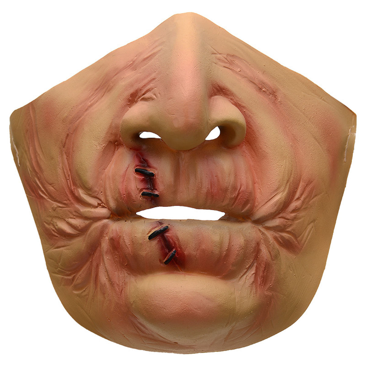 Máscara De Cosplay Halloween Half Face Creative Scar Spoof M