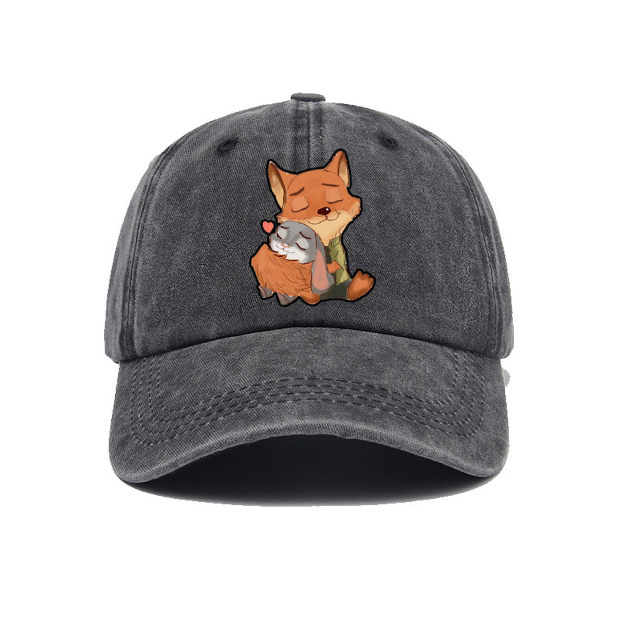Boné De Beisebol Zootopias Fox Anime Snapback Hip Hop