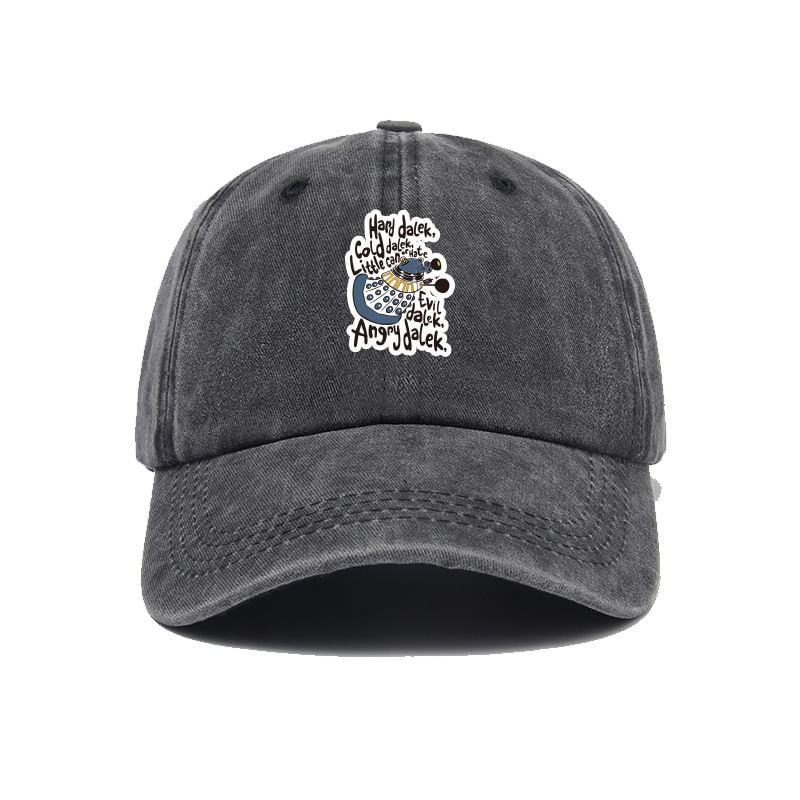 Boné De Beisebol Doctor Who's Daleks Anime Para Adultos